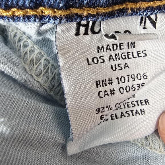 Hudson Jeans Women's Size 28 Nico Mid Rise Super Skinny Medium Wash Denim Jeans - Picture 7 of 10